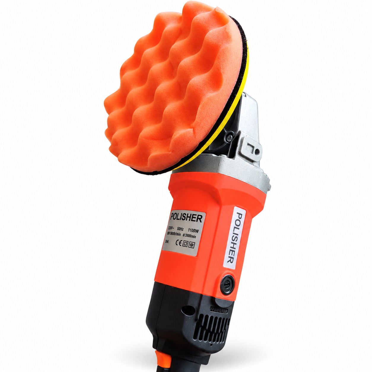 Pulidora Eléctrica Disco 7 Pulgada 1600W 8 Velocidades