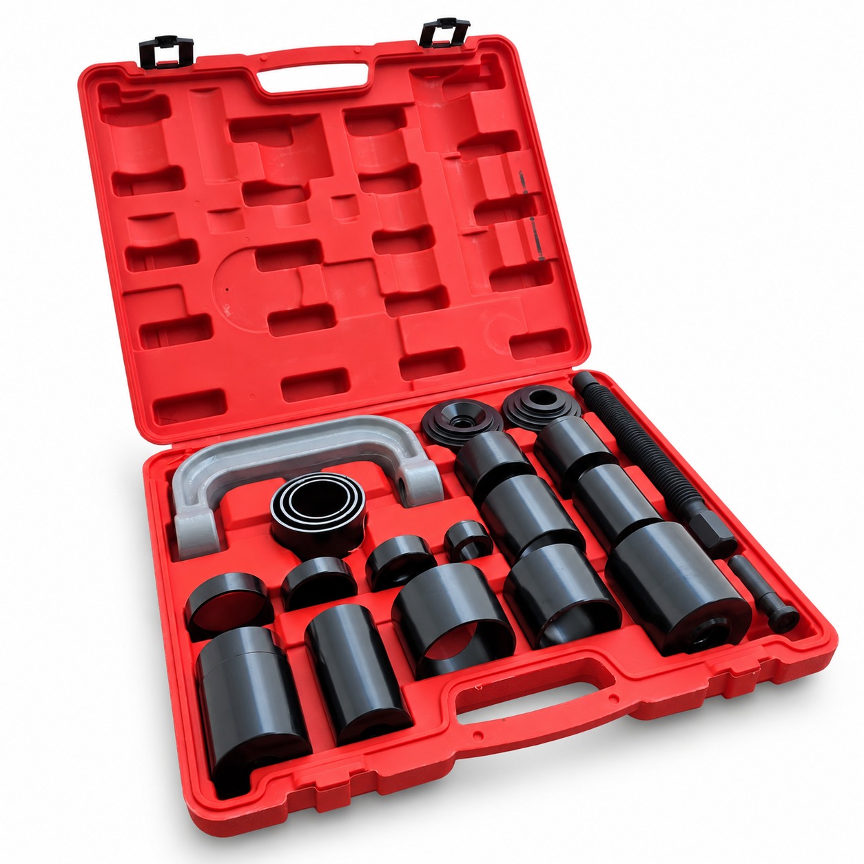 Juego / Kit Extractor Rótulas Tipo Prensa Grande Incluye Estuche 22 Piezas