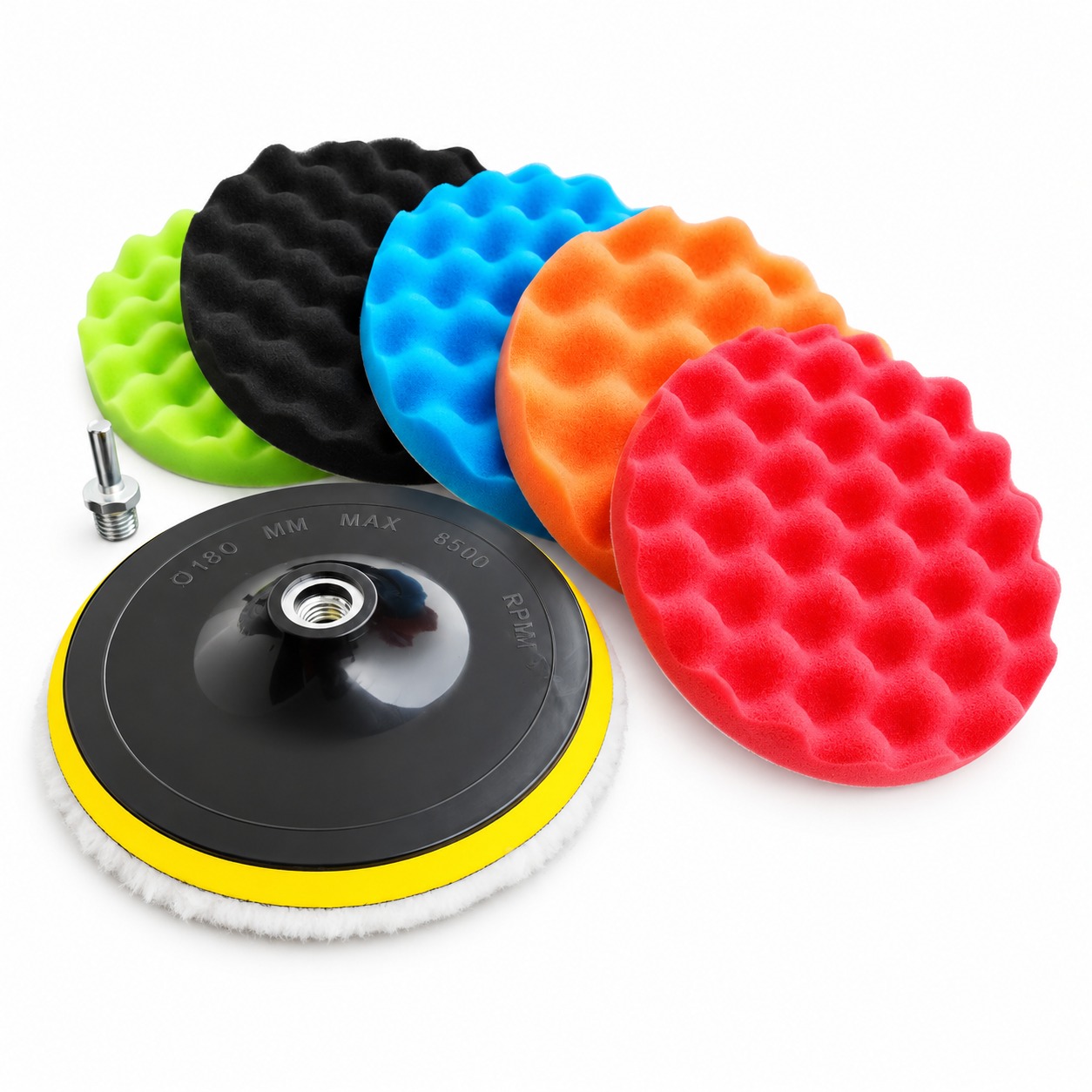 Juego / Kit Esponjas Para Pulidora 7 Pulgadas