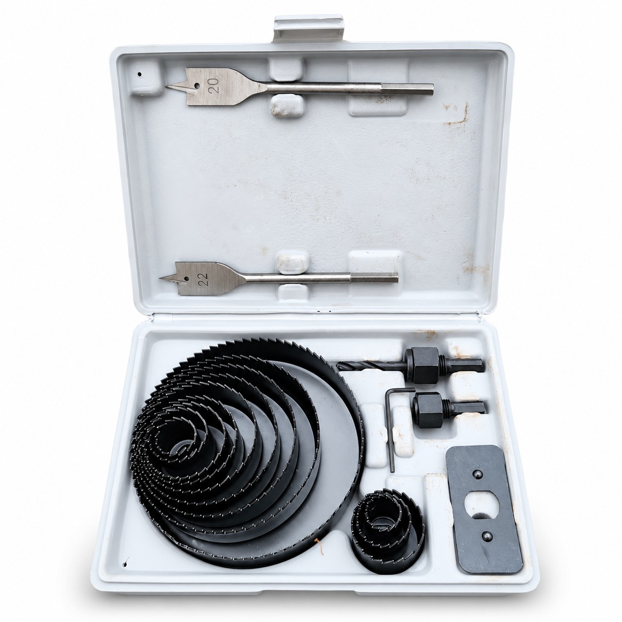 Juego / Kit Brocas Sierra Circulares Madera 18 Piezas