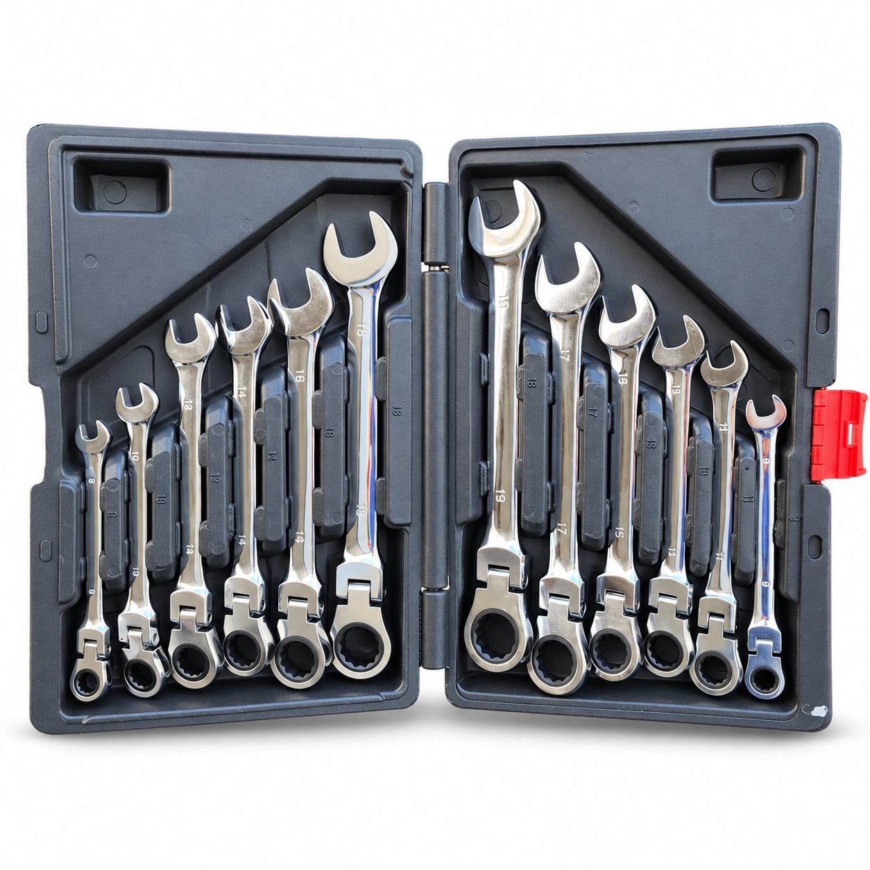 Llaves Matraca 12 Piezas Estuche