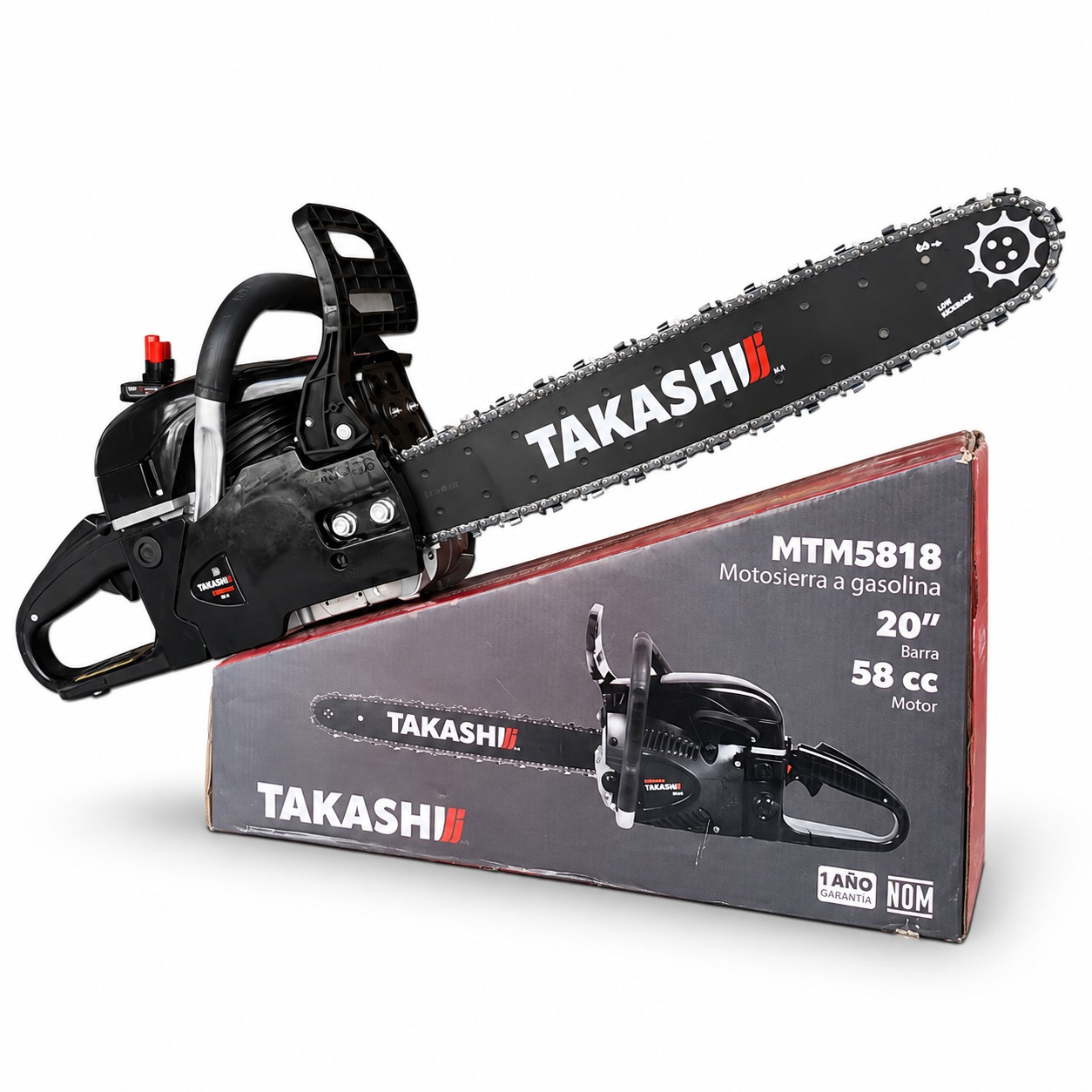 Motosierra Gasolina Espada 20 Pulgada 58 Cc Takashi