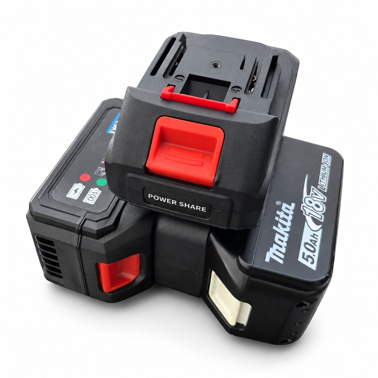 Adaptador Doble Batería Para Herramientas Makita 18V