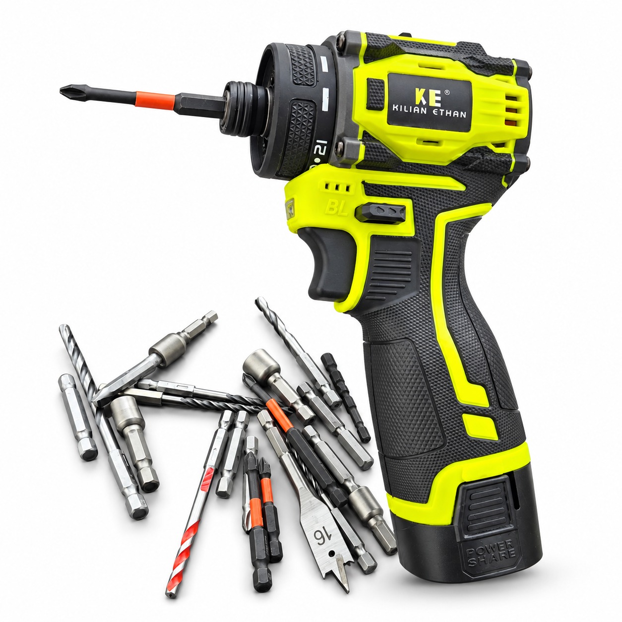 Atornillador 16.8V 1 Batería De 2 Ah