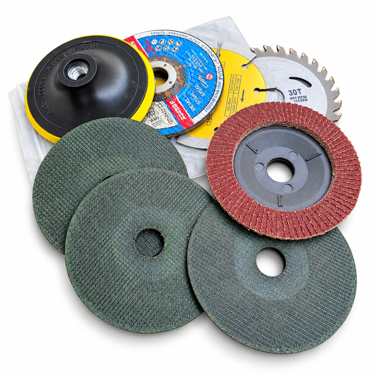 Juego / Kit Discos 4-1/2 Pulgada Variado