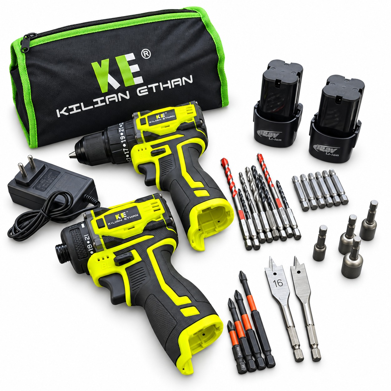 Juego / Kit Taladro Y Atornillador 16.8V Genérico