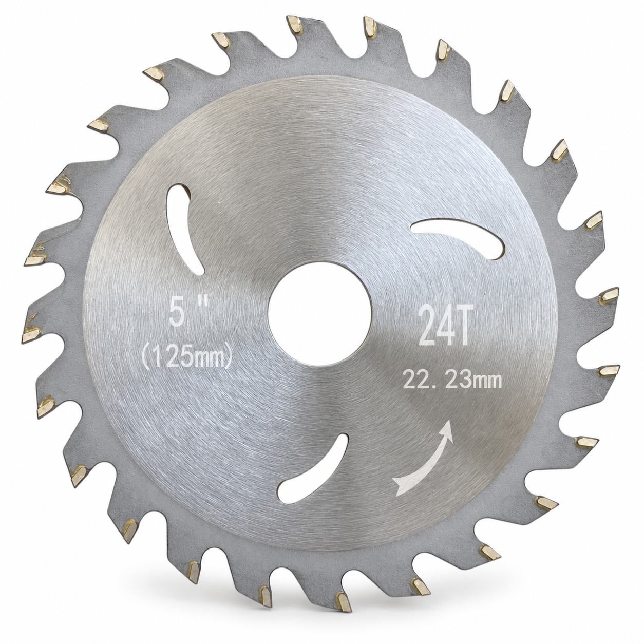 Disco 5 Pulgada Para Madera 24 Dientes Genérica