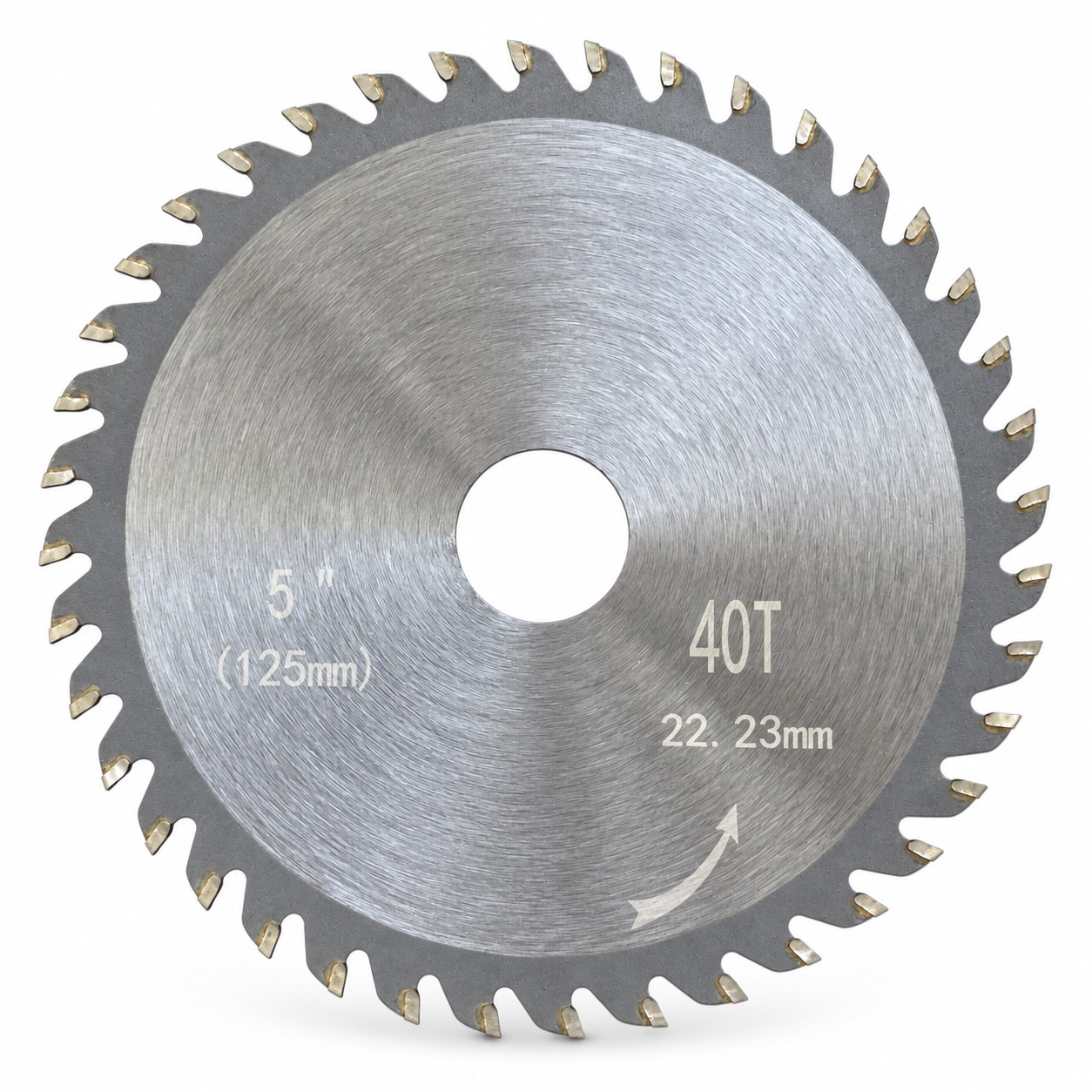 Disco 5 Pulgada Para Madera 40 Dientes Genérica