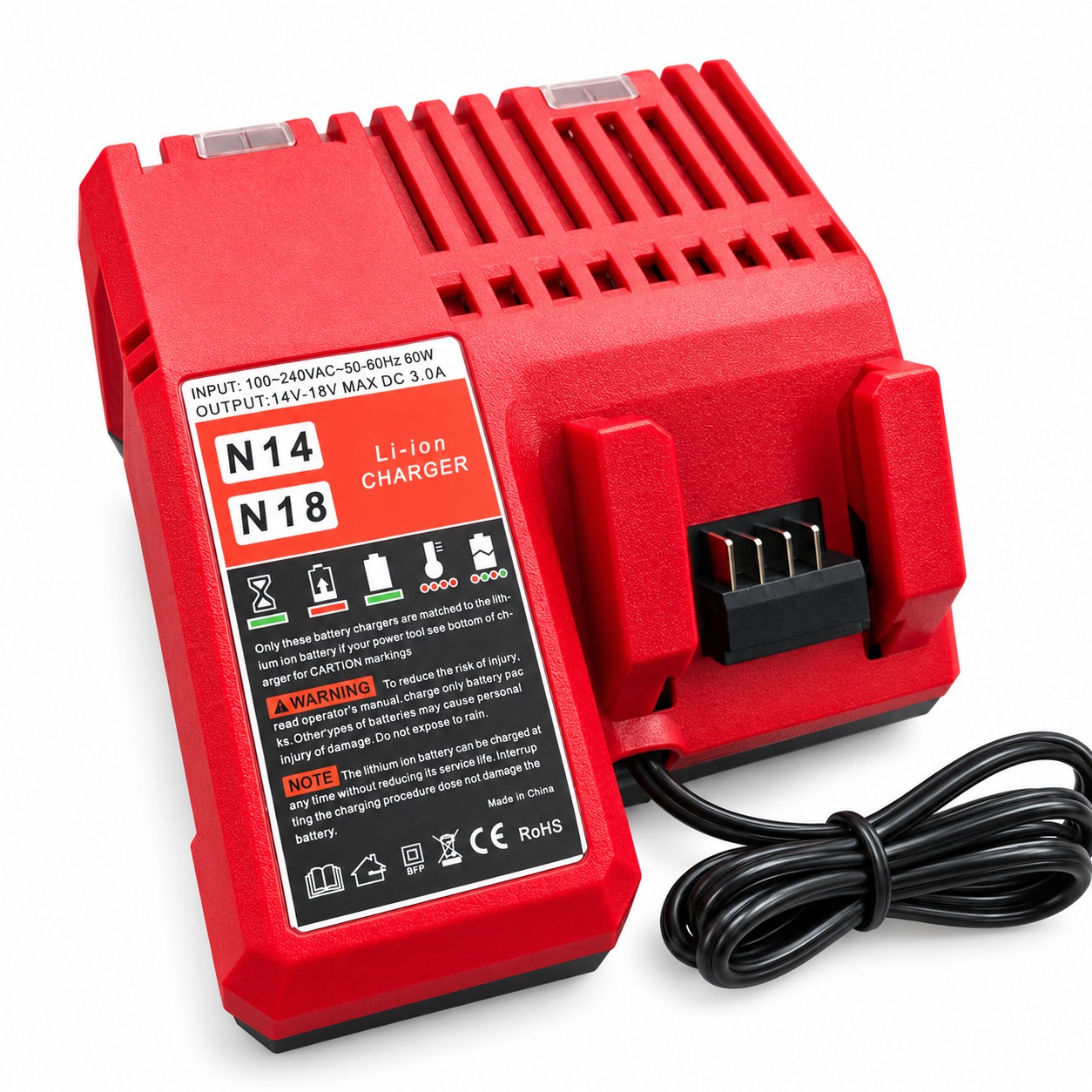 Cargador Para Baterías Milwaukee M18