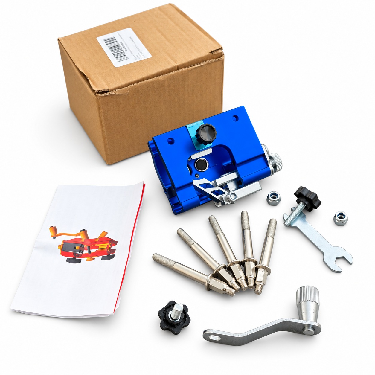 Kit Afilador De Cadena Para Motosierra Con Limas Y Base