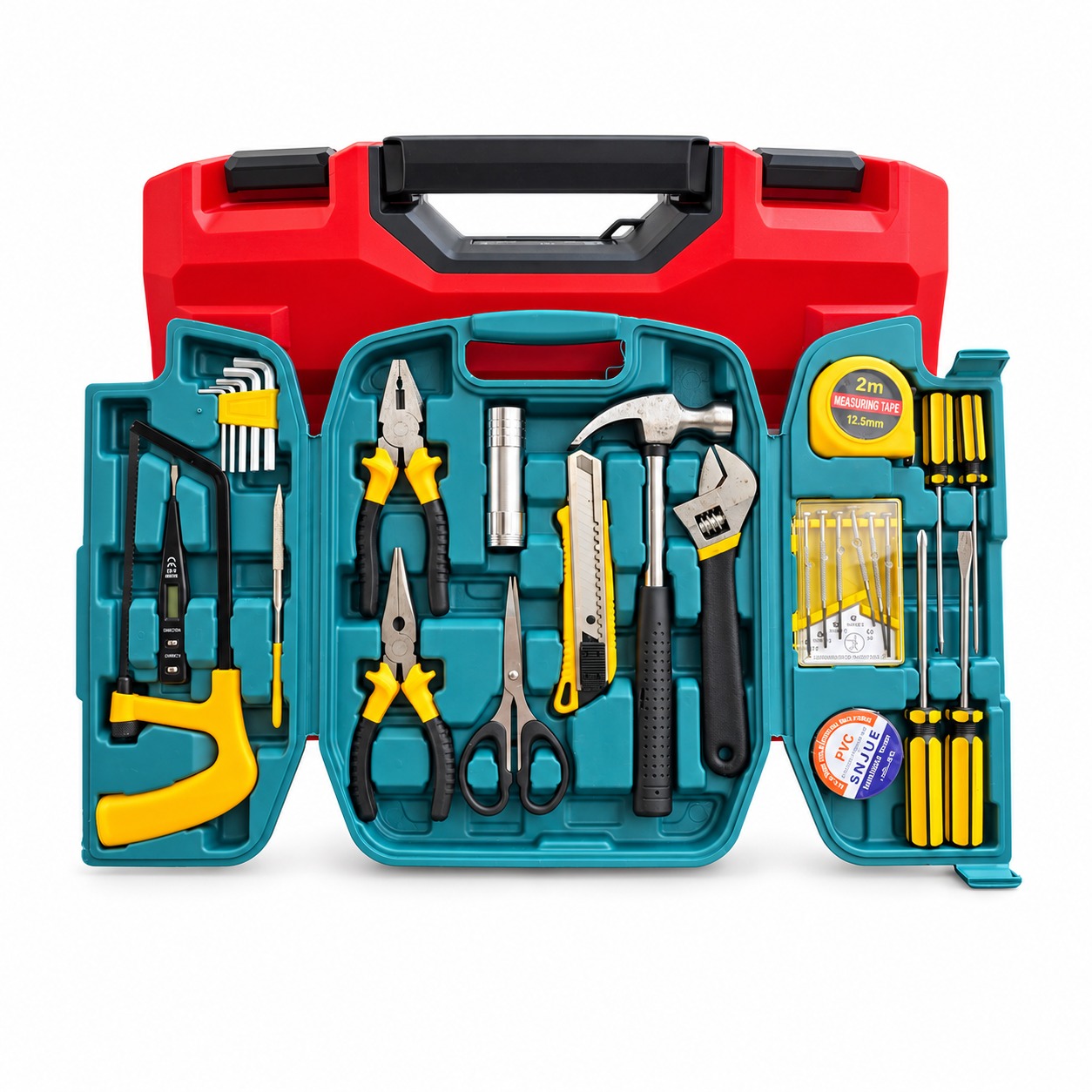 Kit Juego Herramientas Básicas Caseras 24 Piezas