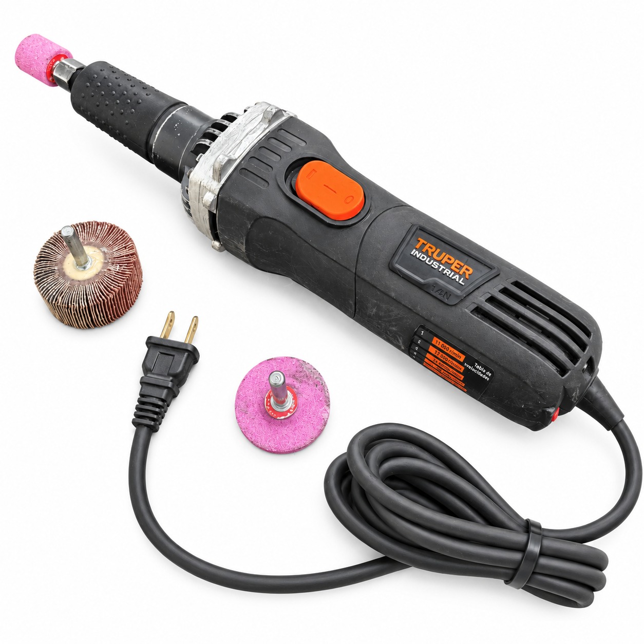Mototool Herramienta Rotativa Uso Industrial 6 Velocidades 1/4 Pulgada