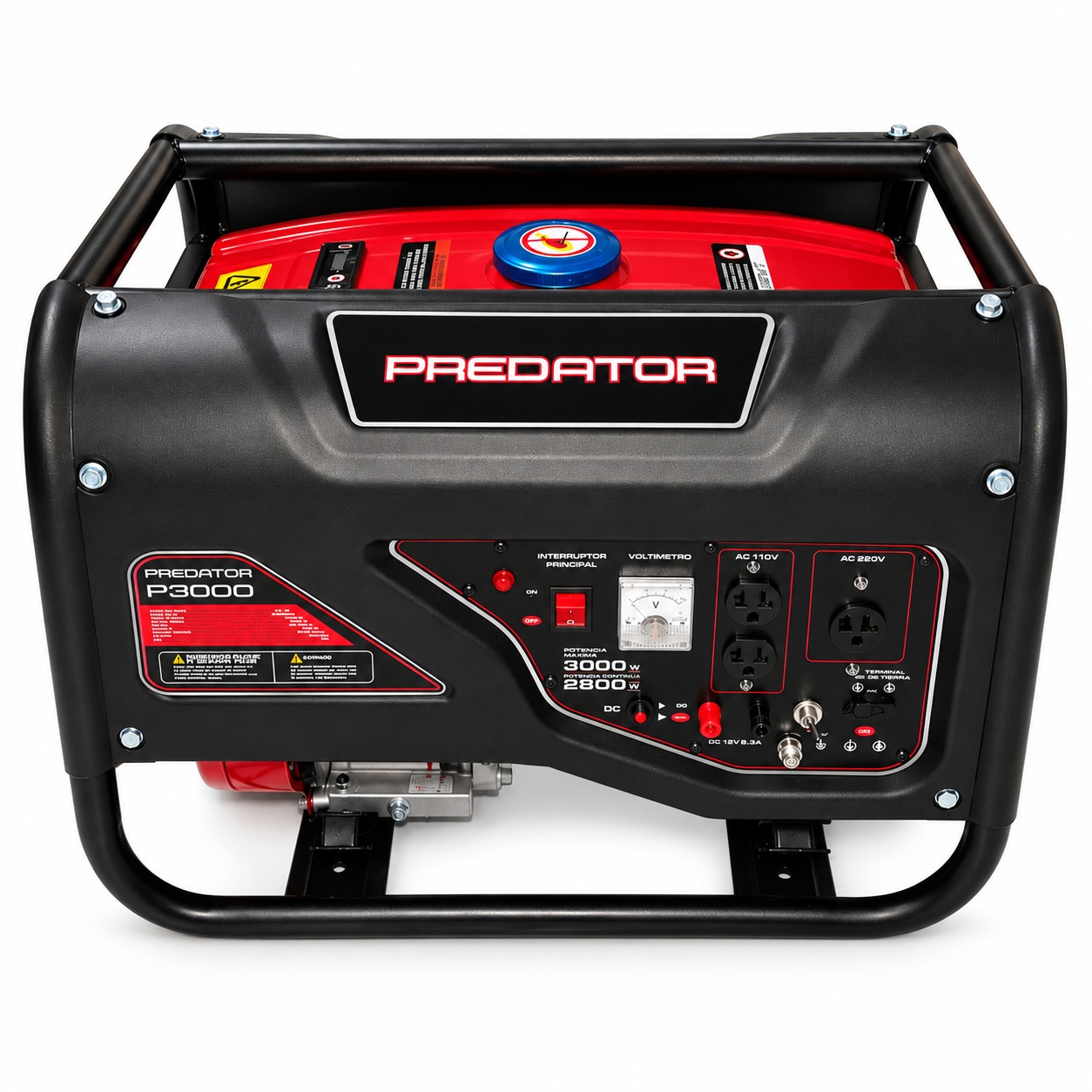 Generador De Energía 110V/220V Con Motor A Gasolina 3000W 7.5 HP