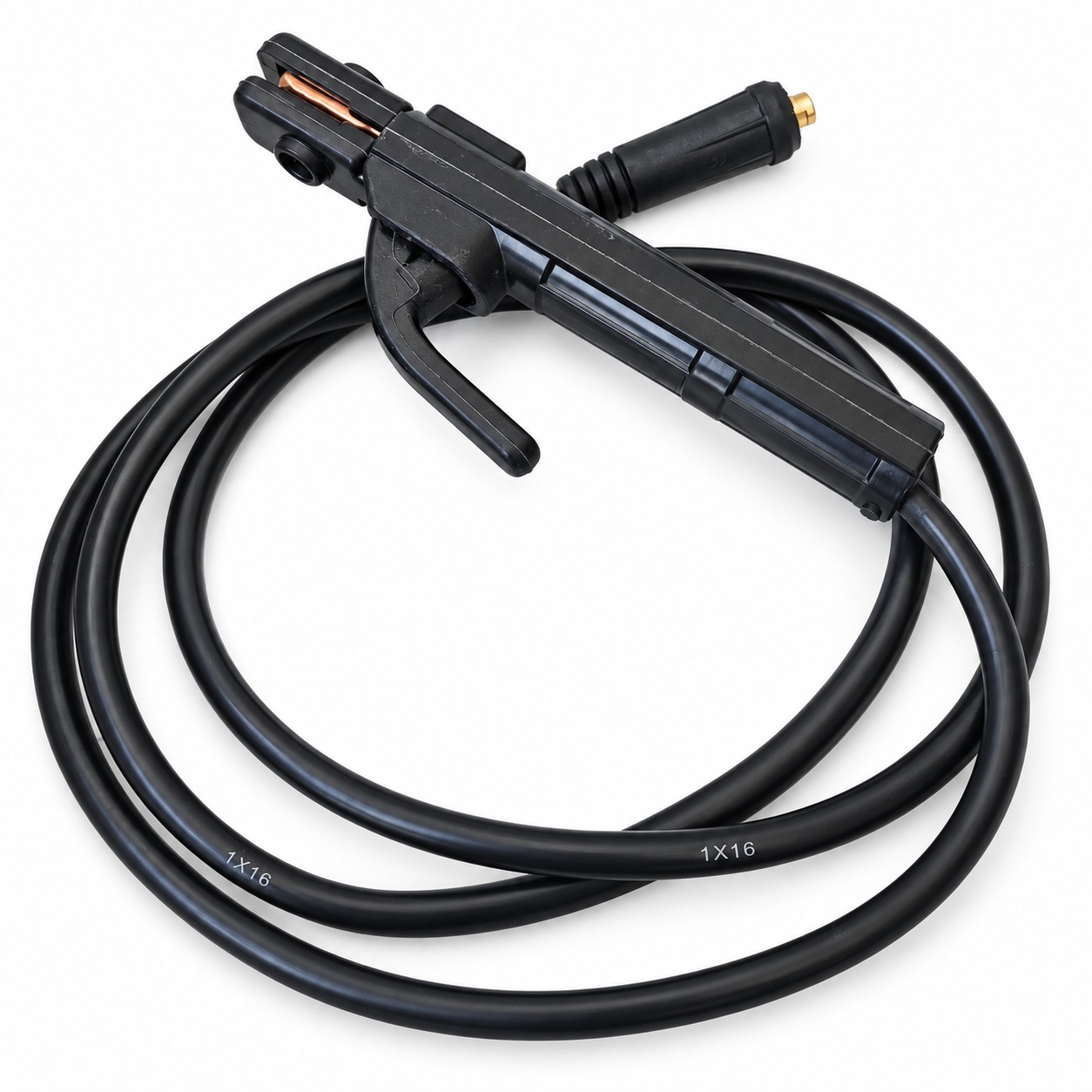 Portaelectrodo Con Cable Para Soldadora Capacidad 300 Amp