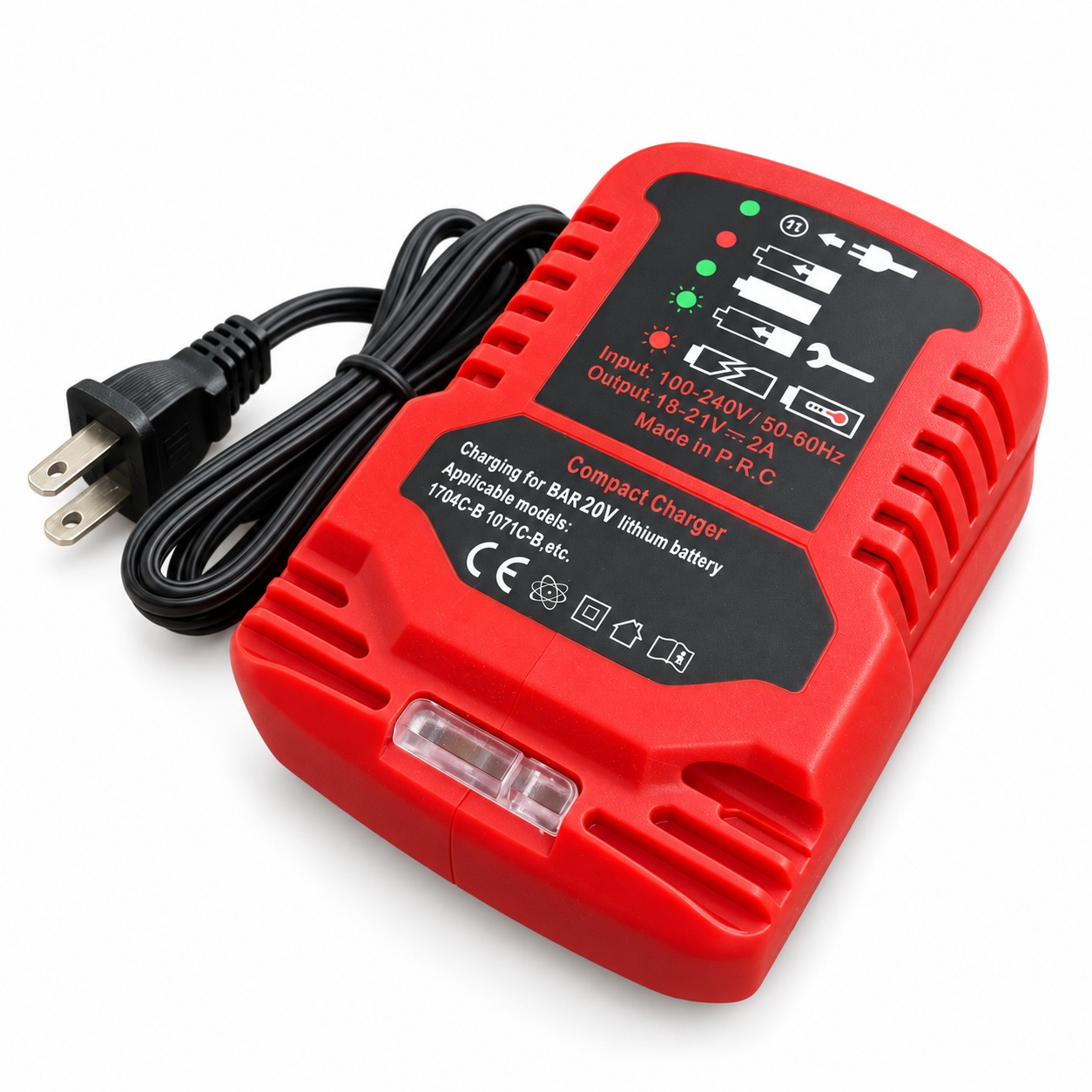 Cargador 20V Para Baterías Bauer
