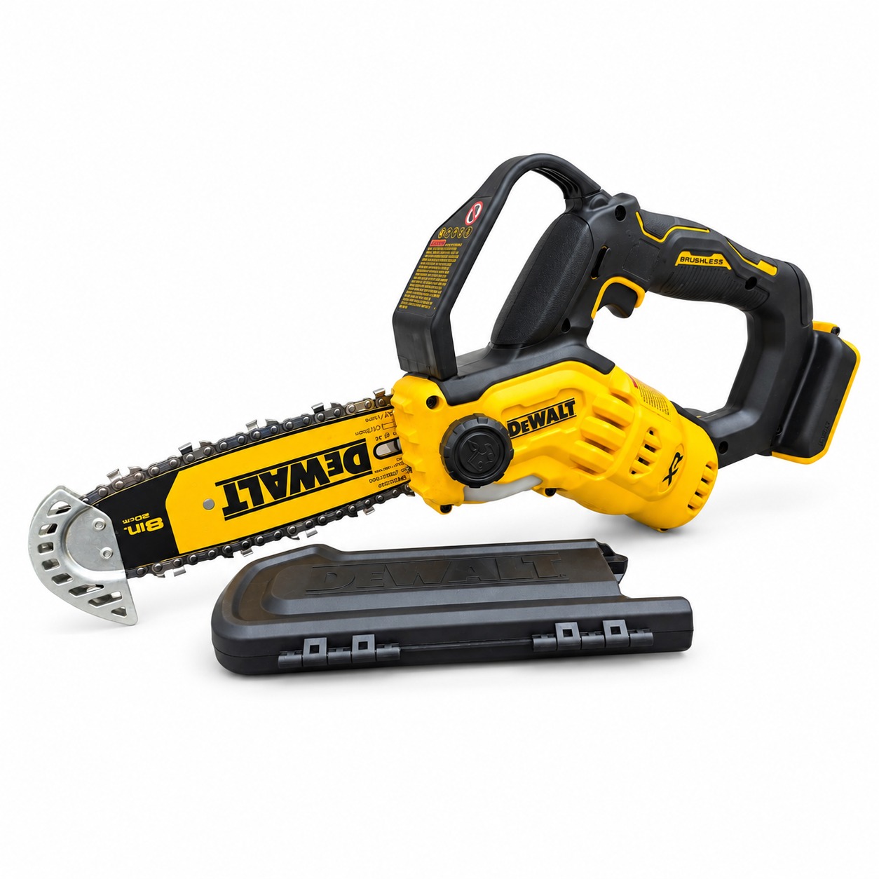 Motosierra Inalámbrica XR 20V 8 Pulgadas Con Depósito Aceite Brushless Uso Rudo