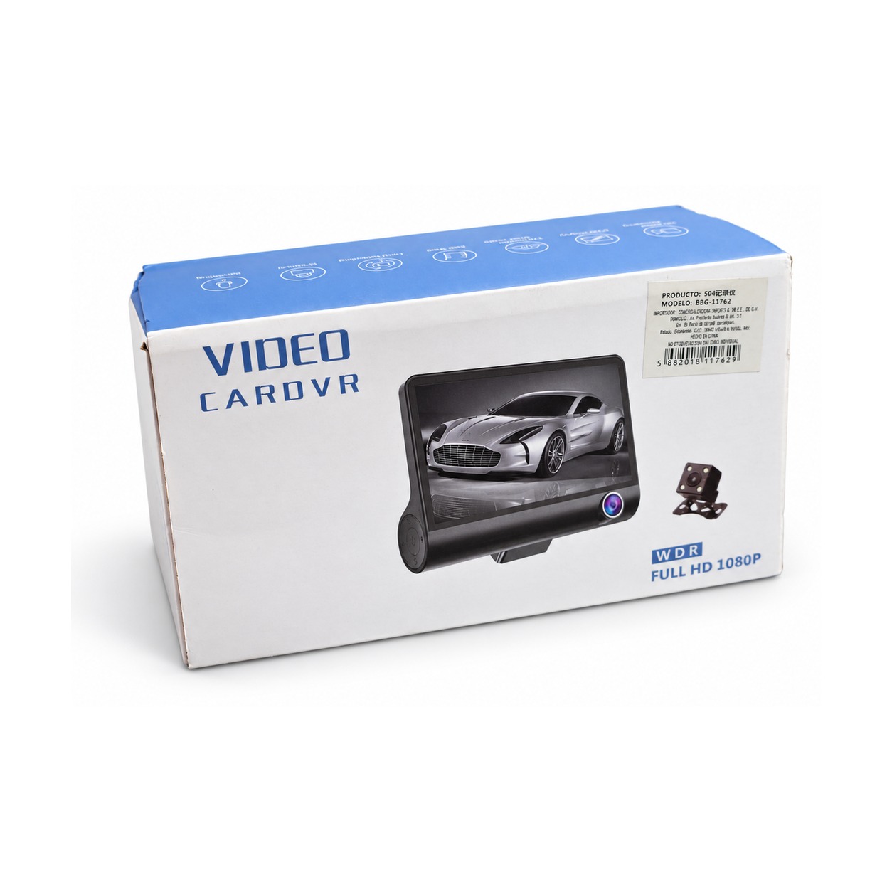 Cámara DVR Para Auto WDR Full HD 1080p
