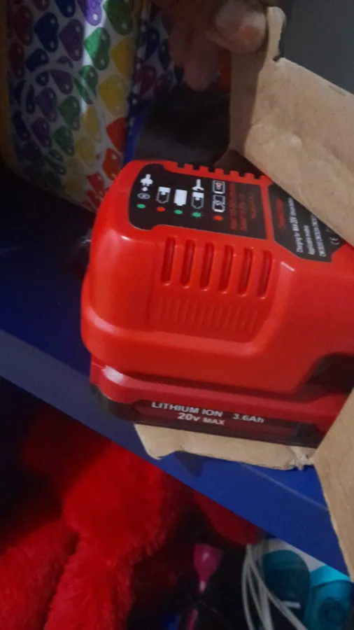 Cargador para baterias 20v